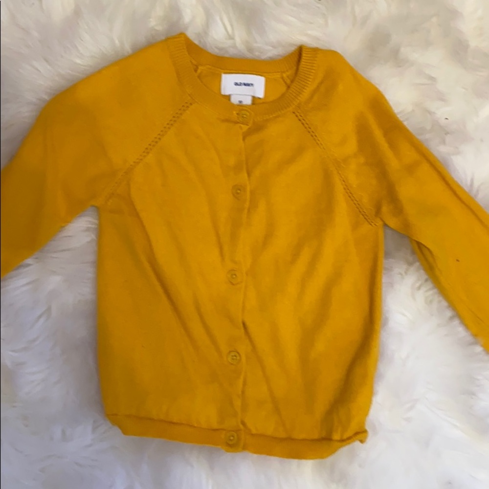 Old navy Mustard Sweater 5T